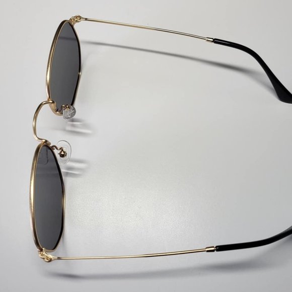 Women Polarized Hexagon Square UV400 Protection Metal Frame Sun Glasses main image 6